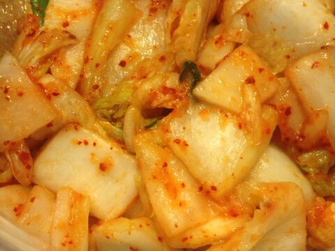 韓国人主婦に学んだ 白菜キムチ